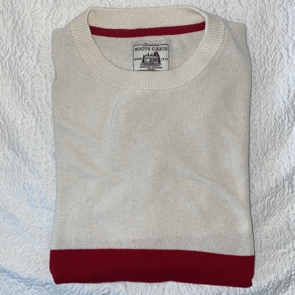 Roots Cabin Crew Neck Long Sleeve Sweater